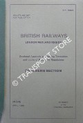 Book cover of Sectional Appendix to Working Timetable and books of Rules and Regulations - Southern Section - April, 1980 by British Railways London Midland Region